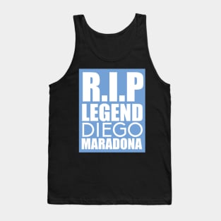 RIP diego maradona 10, maradona argentina, maradona hand of god Tank Top